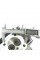 Головка цилиндра ATV Delta 150 TTR125 D54 (звезда 32) в сборе квадроцикла 125 140 150 кубов XY124