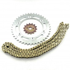 Зірка передня задня ланцюг 520-42T Viper V250VXR GEON X-Road 200-250 Shineray XY250GY-6B