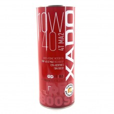 Масло синтетическое двигателя квадроцикла мотоцикла XADO Atomic Oil 10W-40 4T MA2 RED BOOST 