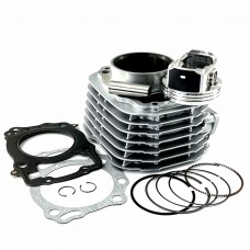 Поршнева ЦПГ в зборі циліндр мотоцикла Tekken 250/ Kovi250/ Loncin 250 (171FMM D71.5 мм P-17)